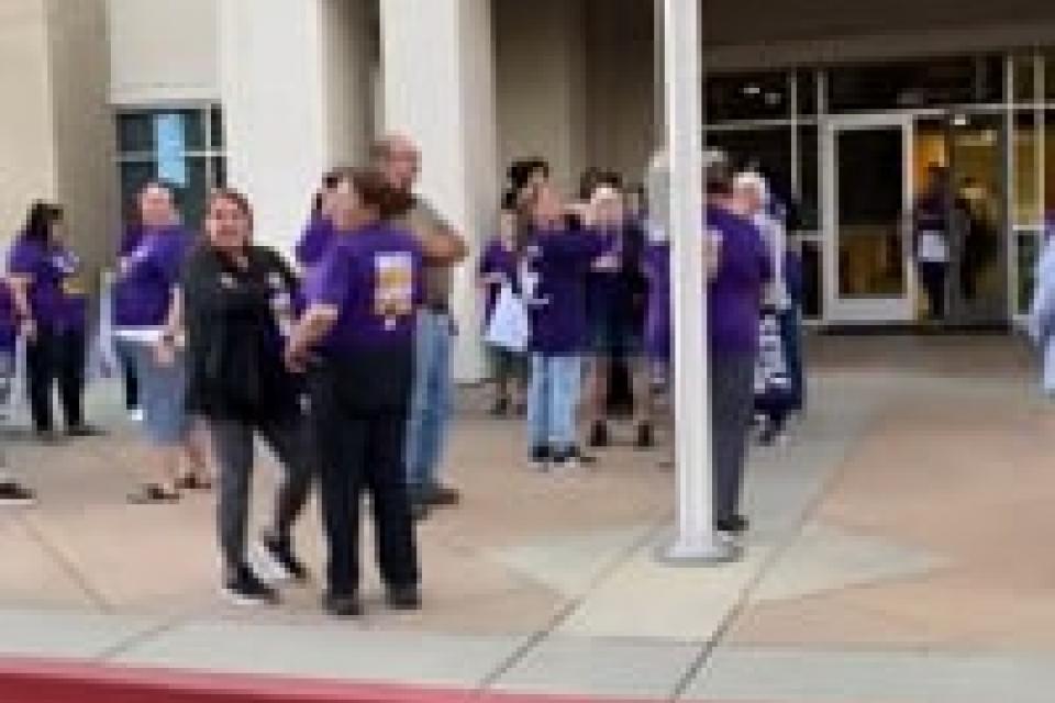 Classified workers stand firm in the fight for fair contracts at Vacaville Unified School District